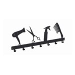 Kleiderbügel für Schönheitssalons aus Metall – Bild 2