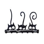 Metallbügel mit Katzen