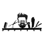 Metall-Frisörladenbügel