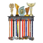 Trophäenhalter aus Metall Solange du kämpfst, bist du ein Gewinner