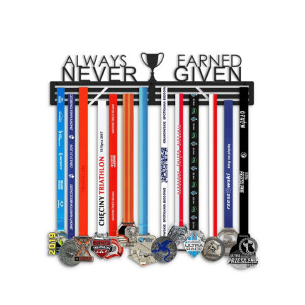 Medaillenhalter always earned never given