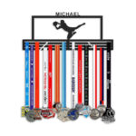 Medaillenhalter aus Metall für Fußballer