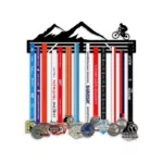 Medaillenhalter aus Metall - Mountainbike