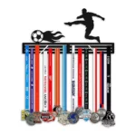 Medaillenhalter aus Metall für Fußballer