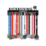 Kickboxing-Medaillenhalter aus Metall