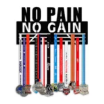 NO PAIN NO GAIN Medaillenhalter