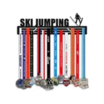 Medaillenhalter für Skispringen