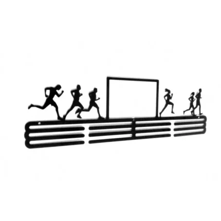 Medaillenaufhänger mit Fotorahmen für den Läufer