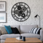 Mechanische Uhr, modernes Metalldesign