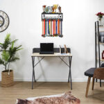 Fußball-Medaillenhalter Trophäenregal Medaillenaufhänger Display Regalständer Sport 3 Reihen Wandhalterung 100+ Medaillen