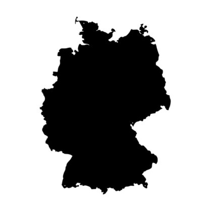 Metalltafel für Reisemagnete - Deutschland