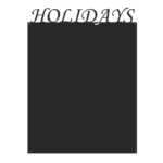 Reise Magnettafel HOLIDAYS