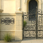 Rustikal Hausnummer Metall