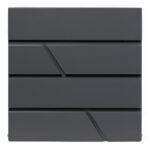 Moderner Briefkasten aus Metall