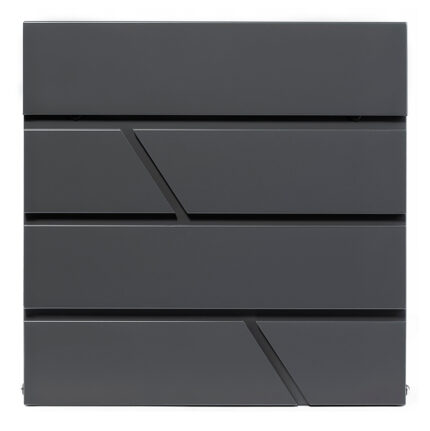 Moderner Briefkasten aus Metall