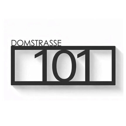 ModernLine Hausnummernschild